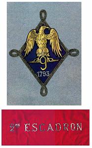 9 EME HUSSARDS 2 EME ESCADRON  AIN TINDAMINE